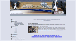 Desktop Screenshot of bernsky-salasnicky-pes.cz